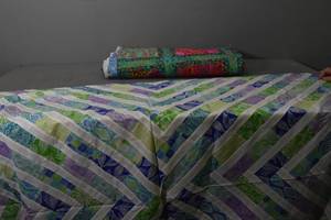 lot 136 image: Unfinished Quilts, 80 x 80, 58 x62