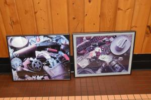 lot 7 image: Western Art Pictures 16 x 20