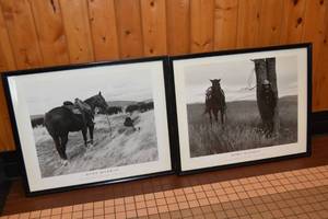 lot 13 image: 2 Kurt Markus Prints