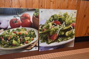 lot 26 image: 2 Salad Pictures 36 x 36
