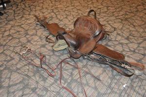 lot 52 image: Kids Leather Saddle 14