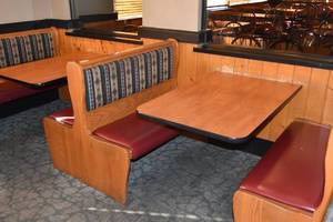lot 73 image: 2 Booths, 2 wall mount tables