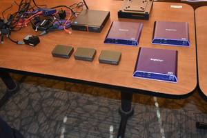 lot 79 image: 3 Bright Sign XD 233 Ditial & Netgear