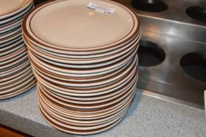 lot 119 image: 20 Dinner plates 9.5