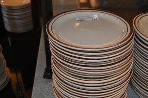 lot 124 image: 20 Dinner plates 9.5