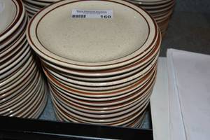 lot 160 image: 20 Dinner plates 7