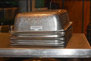 lot 206 image: 9) Steamer Inserts