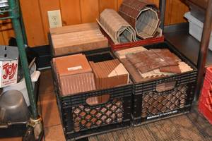 lot 212 image: 4) Boxes Floor tile, 2, 6 & 12