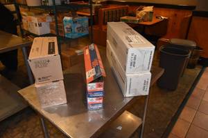 lot 277 image: 2) Boxes Rap, 2) Aluminum Foil, 2) plastic