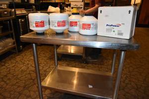 lot 301 image: Oxibleach, Solid power dish detergent