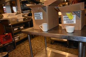 lot 320 image: 36 Dessert cups & 17 coffee cups