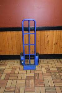 lot 336 image: H.D. Blue 2 wheeler wpneumatic tires