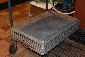 lot 350 image: 10) 18 X 26 Baking sheet pans
