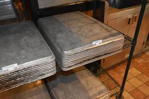lot 357 image: 10) 18 X 26 Baking sheet pans