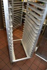lot 401 image: Aluminum Rack-18x26x69-12 shelves