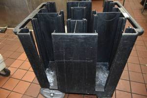 lot 405 image: Plate Racks-5 Stack Cambro-Black
