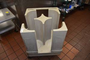 lot 406 image: Plate Rack Rollers-4 Stack-Raburn-9 34
