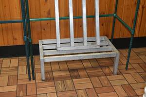 lot 414 image: 2 Aluminum Box Racks-48x20x8