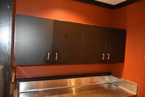 lot 18 image: Four Door Top wall cabinet