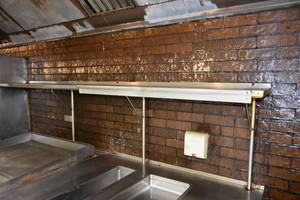 lot 37 image: SS  Shelf above griddle