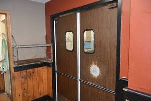 lot 45 image: 2) Double Swing doors