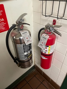 lot 69 image: Two Fire Extinguishers