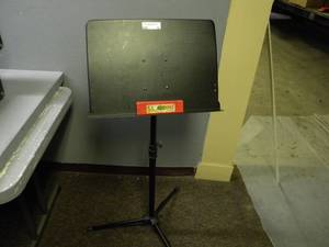 lot 13 image: Music Stand and Harmonica