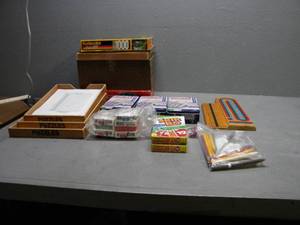 lot 64 image: Puzzles, Games-Dominos, Cribbage, Cards
