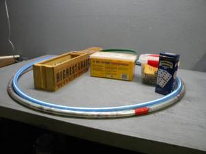 lot 66 image: Chalk, hula hoops, crayons, colored stones