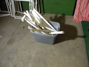 lot 101 image: Parts of Ladder Golf
