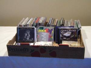 lot 18 image: Flat of music CDs-No Country