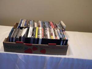 lot 20 image: Flat of movies-DVDs