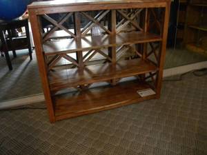 lot 141 image: B-Three shelf book shelf