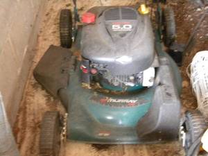 lot 160 image: B- 5 HP Murray lawn mower-not started