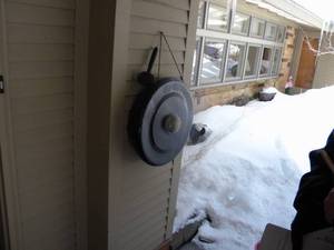 lot 162 image: P-Metal sound chamber-gong