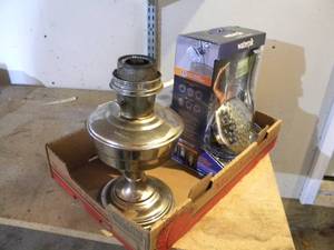 lot 174 image: G-Aladin lamp, water pic shower units