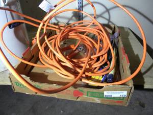 lot 179 image: G-Ext cord, hammer ,screwdrivers