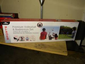 lot 183 image: G-VolleyballBadmitton set