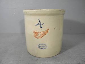 lot 87 image: 4 gal RW  wing & oval