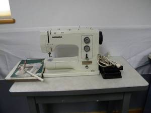 lot 1 image: Open Arm Bernina Sewing Machine