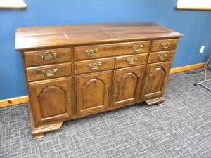 lot 9 image: Cabinet w 6 drawers & 4 doors 60 x 46 x 20