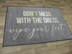 lot 141 image: Dont Mess with the Dress Rug 67.5 x 44.5