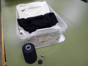 lot 176 image: Nomex thread and fabric