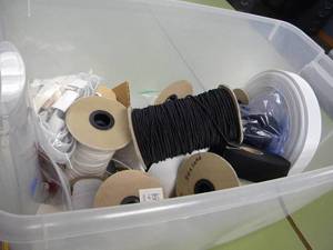 lot 186 image: Sterilite Nylon elastic