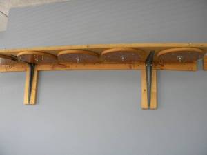 lot 234 image: Zipper display-5 wheels with zipper hooks NO ZIPPERS INCLUDED