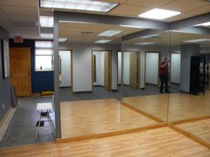 lot 62 image: Heavy Glass wall mirrors 48 Wide x 84 Tall 