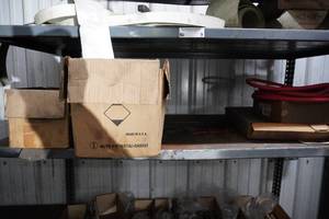 lot 10 image: 2nd shelf Air conditioner hoses &amp clamps