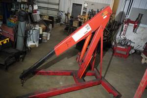 lot 27 image: 3 Ton Ex-Cell  Big Red Engine Lift
