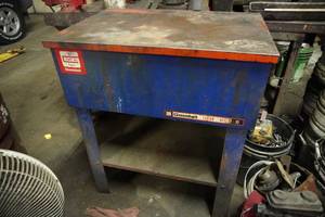 lot 106 image: Goodall Parts Washer on stand