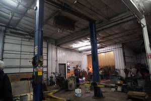 lot 110 image: 12,000# Rotary Lift-Double post unit